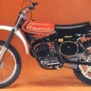 MONTESA CAPPRA 125VA  PEGATINAS