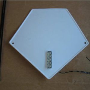 Portafaro Trial 3 leds (homologado) «pentagono» universal negro