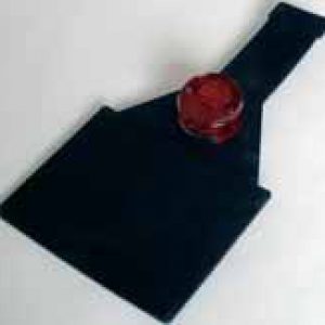 Portamatricula clasicas en goma con piloto