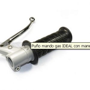 Puño mando de Gas IDEAL con maneta de freno
