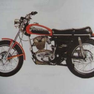 Ducati Road 250/1972 Kit Pegatinas