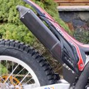 Tubo de escape silencioso final de Carbono para Gas Gas Txt Pro