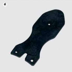 Soporte piloto Puch,Suzuki,en goma