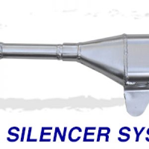 Yamaha TY 250 dos Silenciadores  WES