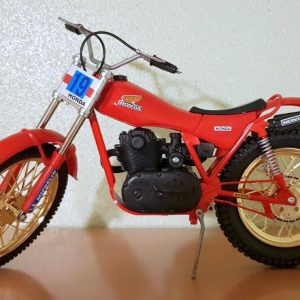 miniatura moto trial honda tl 250