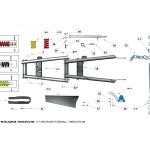 BE14250TT-CKK-1  MUELLE CABALLETE  GASGAS