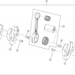 P.7  ROD.RV.18X22X21,8 S PIE DE BIELA  GASGAS