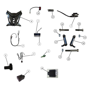 P.3   T30C000803 Led Trasero JOTAGAS