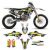 HUSQVARNA  2016-2017 125-450 FC/TC Team Revo  Kit Decals Motocross