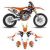 2013-2015 KTM SX/SXF Orange Brigade Motocross Kit Decals