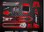OSET 20 Kit pegatinas color rojo -nuevo diseño