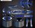 SCORPA SY250R  04-12 Trial Kit Decals Azul