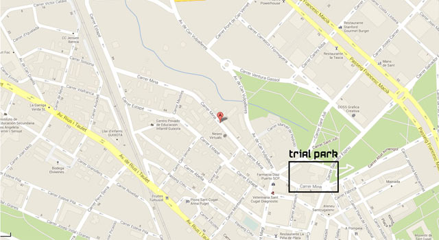 BikeTrial-Park-SantCugat-map