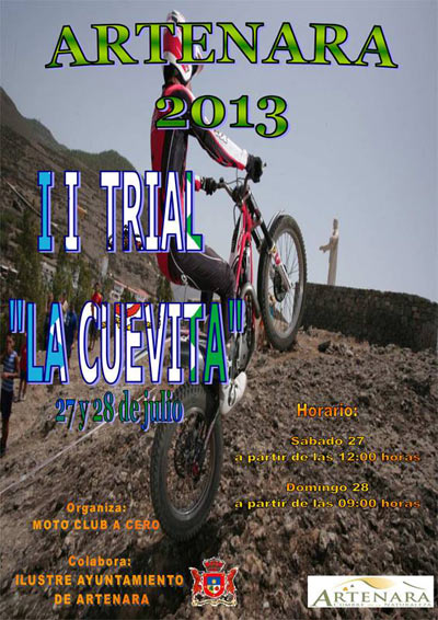 trial Artenara 2013 cartel