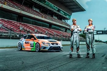 Laia Sanz en las 24 horas de Barcelona de Automovilismo