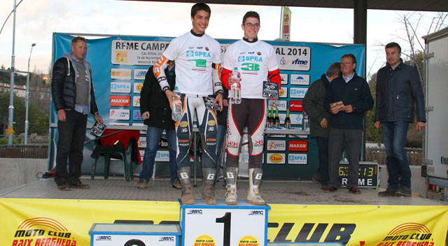 Podio de la jornada en Junior Pódium-Final-Junior-2014 Fo
