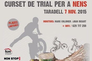 Curso para niños en Taradell el 7 de noviembre