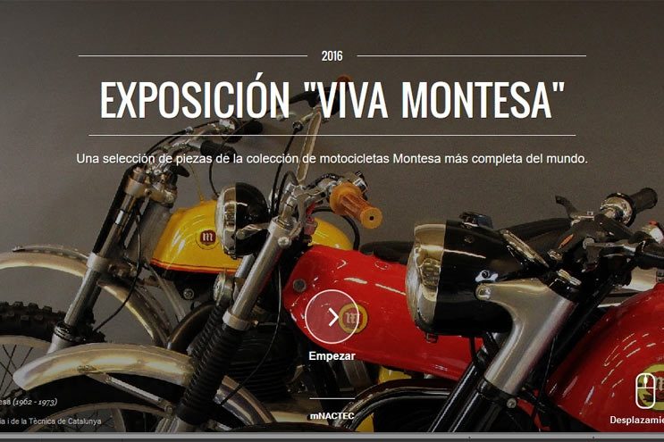 Visita virtual a la exposición «Viva Montesa» de mNACTEC