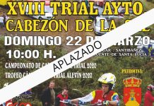 Suspensión del calendario cántabro y del trial Cabezón de la sal