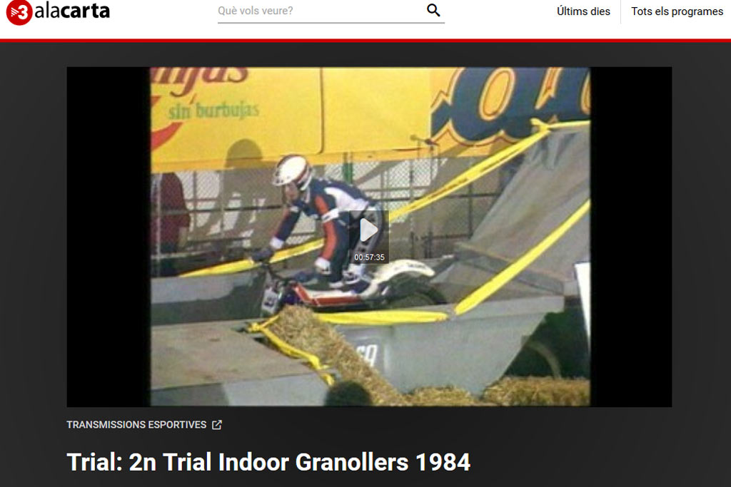 trial indoor granollers 1984