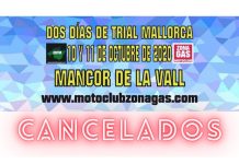 Los 2 Días Trial Mallorca, también cancelados