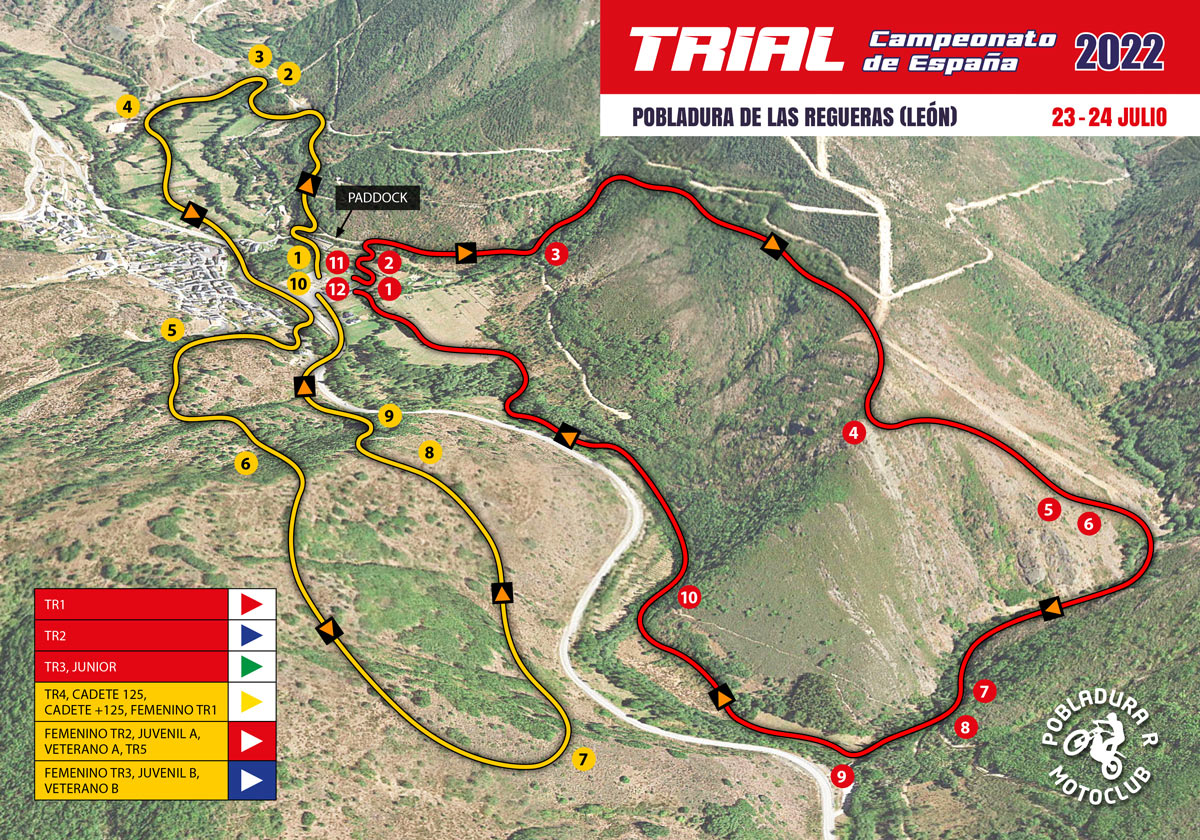 Campeonato España Trial recorrido