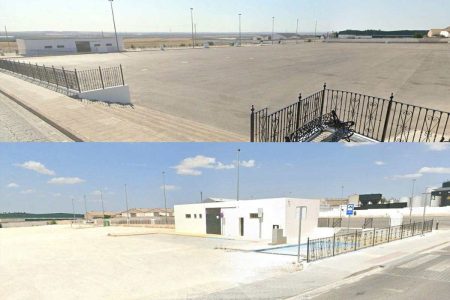 Situación del paddock, servicios y duchas