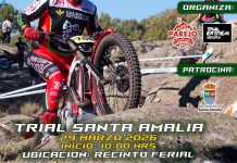 El Campeonato de Extremadura de Trial se iniciará en Santa Amalia
