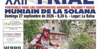 El XXII Trial de Muniaín de la Solana vuelve el 27 de septiembre
